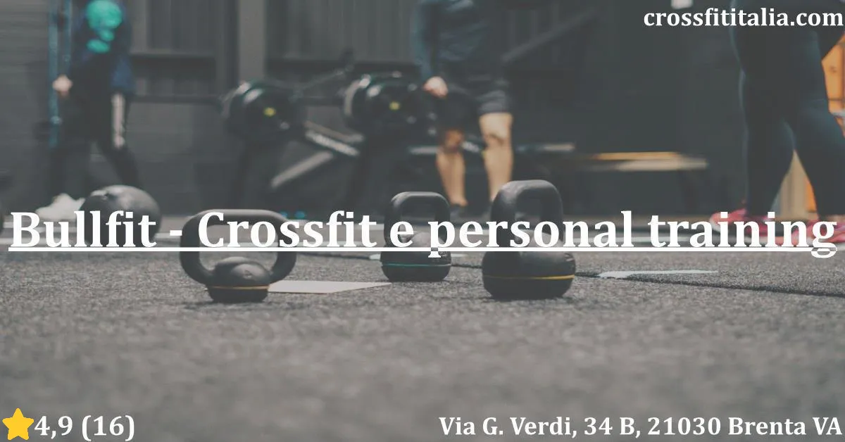 a019 Bullfit – Crossfit e personal training a019 Bullfit – Crossfit e personal training