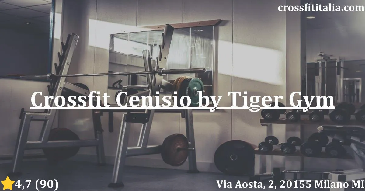 a116 Crossfit Cenisio by Tiger Gym a116 Crossfit Cenisio by Tiger Gym