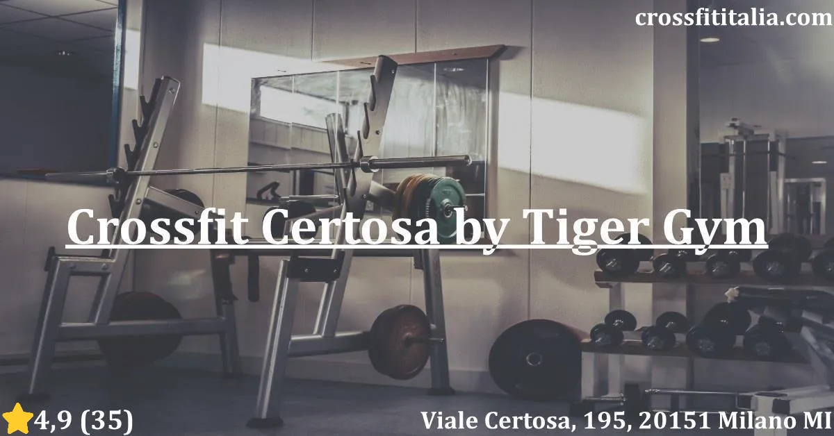 a117 Crossfit Certosa by Tiger Gym a117 Crossfit Certosa by Tiger Gym
