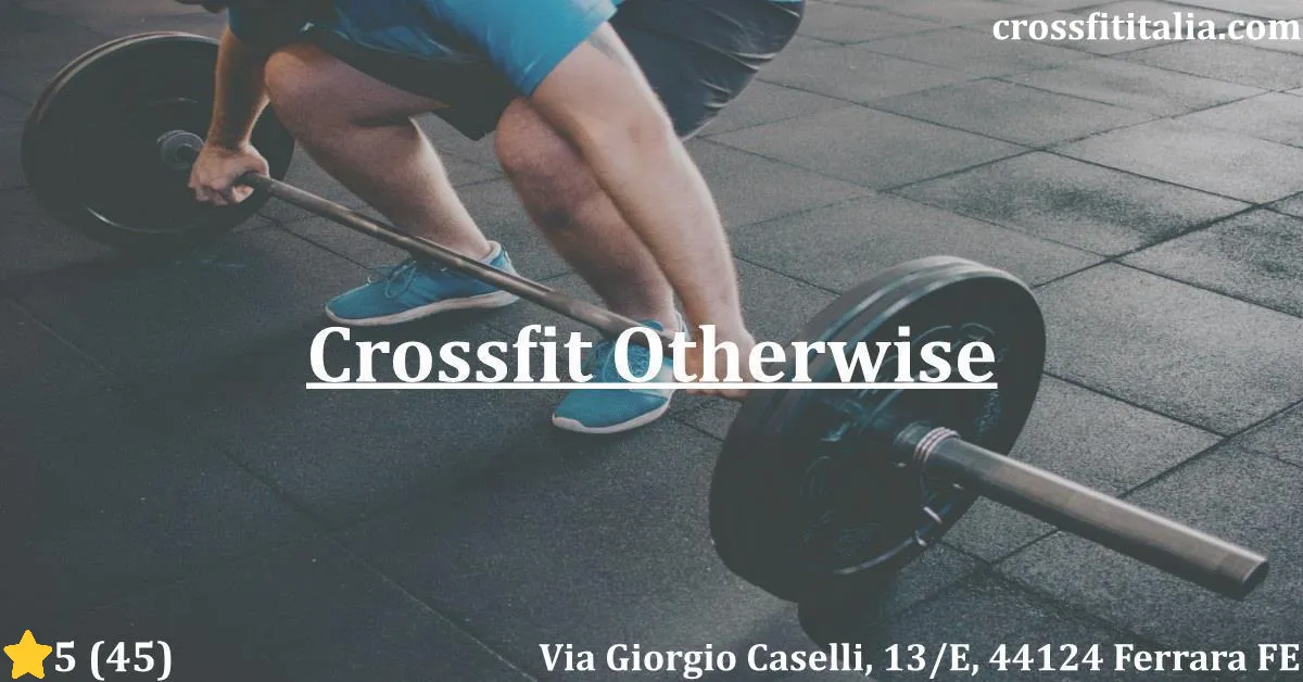 a238 Crossfit Otherwise a238 Crossfit Otherwise